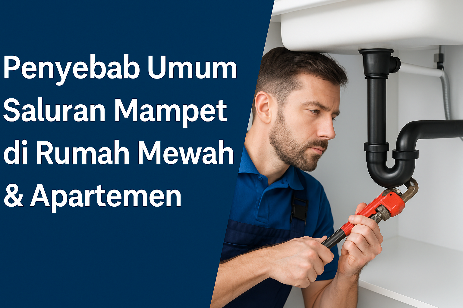 Penyebab Umum Saluran Mampet di Rumah Mewah & Apartemen