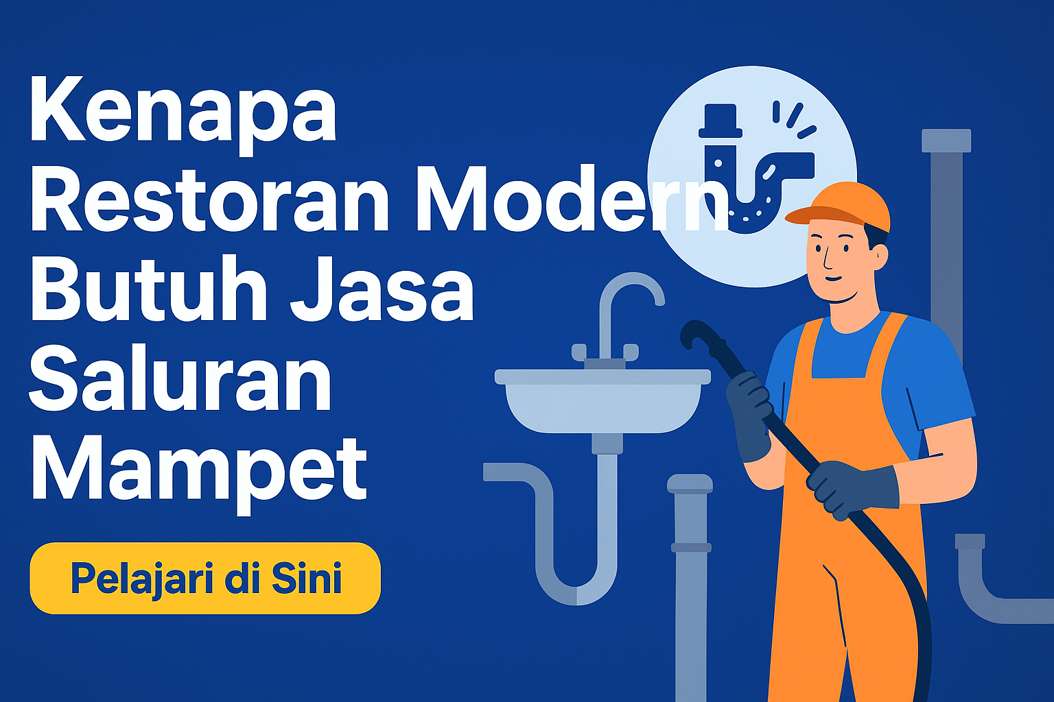 Kenapa Restoran Modern Harus Pakai Jasa Saluran Mampet Profesional